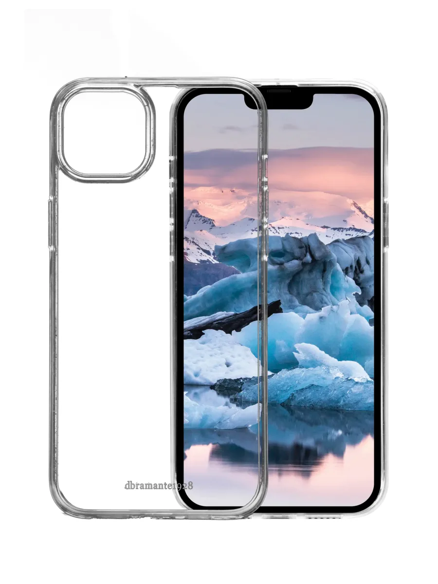 dbramante1928 Greenland - Back cover for mobile phone - 100% recycled plastic - clear - for Apple iPhone 14 Plus