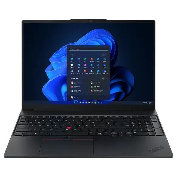 ThinkPad E16 AMD G3, AMD Ryzen 5 220 (3.20GHz, 16MB), 16" WUXGA Non-Touch, W11P64 US/UK_ENG, 16.0GB, 1x512GB SSD M.2 2242 PCIe Gen4 TLC Opal, AMD Radeon 740M, BT 5.1 or above,Wi-Fi 6E 2x2 AX, Wired Ethernet, 1080PFHD Hybrid, 3 Cell Li-ion 48Wh, 65W, 1CourierCarryin, CO2 Offset, Black with Number Pad-English (UK)