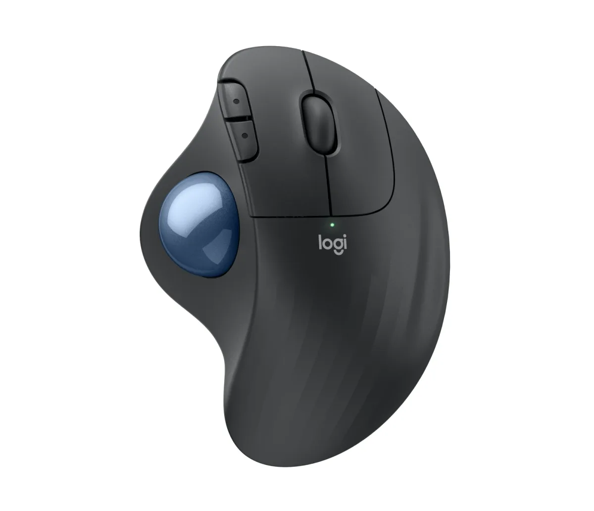 Logitech Ergo Series ERGO M575S - Trackball - ergonomic - optical - 5 buttons - wireless - Bluetooth, 2.4 GHz - Logitech Logi Bolt USB receiver - graphite