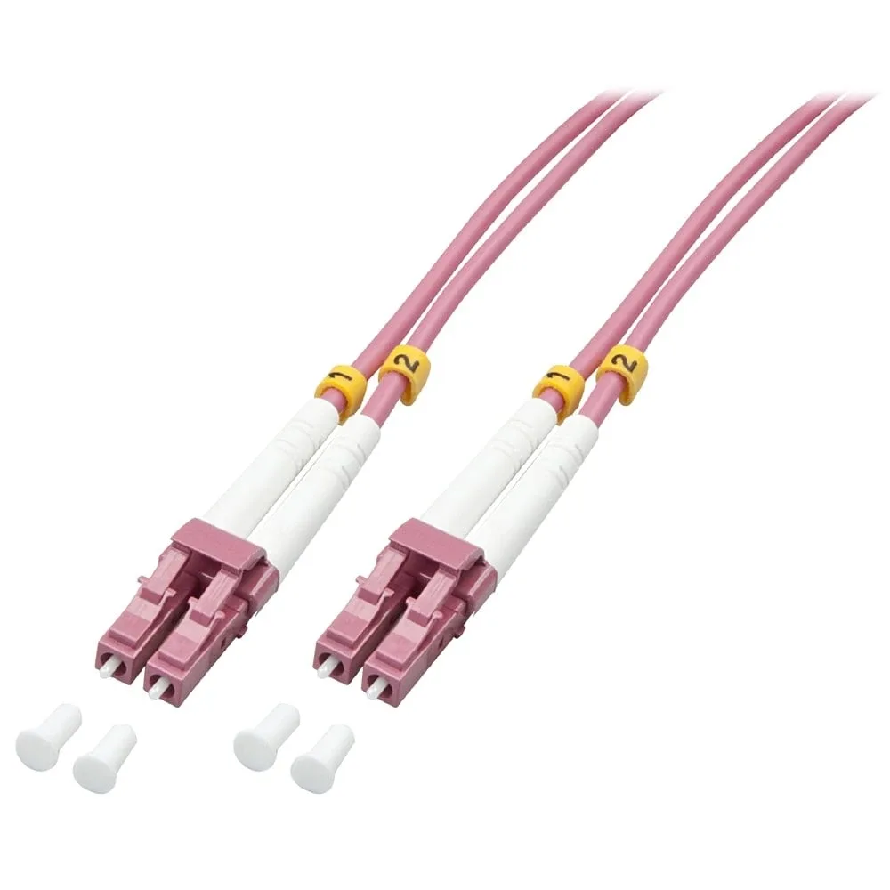 Lindy 46341 2M Lc-lc OM4 Fibre Patch Cable