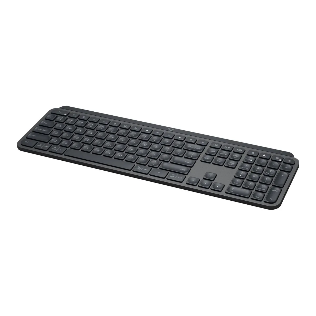 Logitech MX Keys for Business - Keyboard - backlit - wireless - Bluetooth, 2.4 GHz - QWERTY - UK - graphite