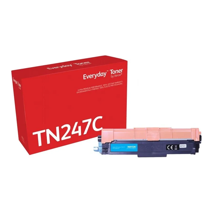 Everyday - High Yield - cyan - compatible - toner cartridge (alternative for: Brother TN247C) - for Brother DCP-L3510CDW, DCP-L3550CDW, HL-L3210CW, HL-L3230CDW, HL-L3270CDW