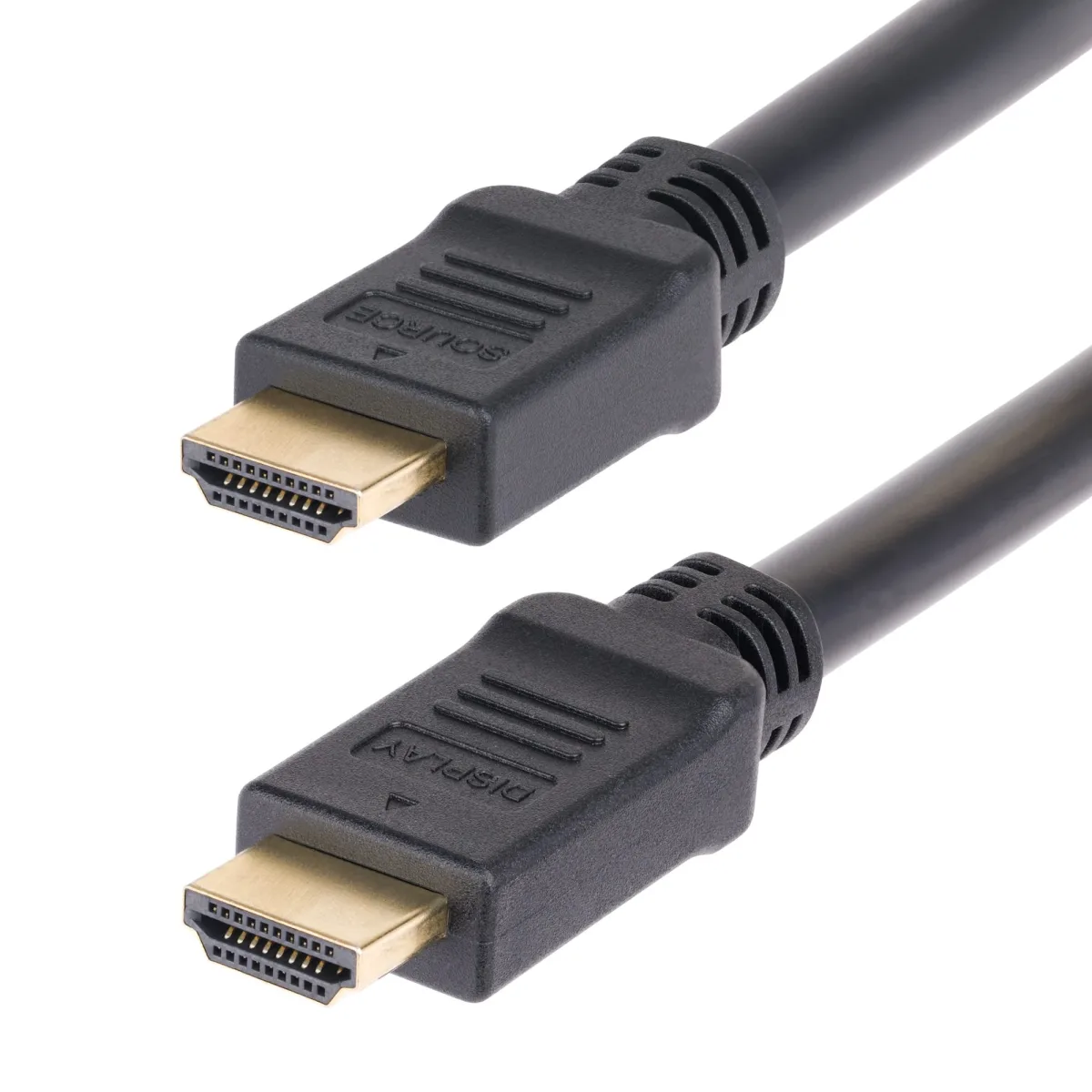 Startech 15m Active HDMI 2.0 Cable, CMP, Plenum Rated, 4K 60Hz - High Speed - HDMI cable - HDMI male to HDMI male - 15 m - shielded - black - active, Unidirectional, 4K60Hz support, HDR10 support