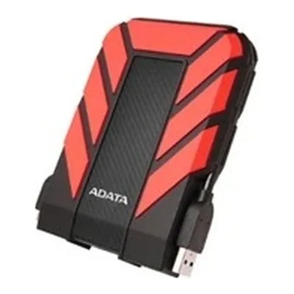 Adata HD710 Pro Durable 2TB USB 3.1 Portable External Hard Drive IP68 Waterproof, Shockproof, Dustproof, Red