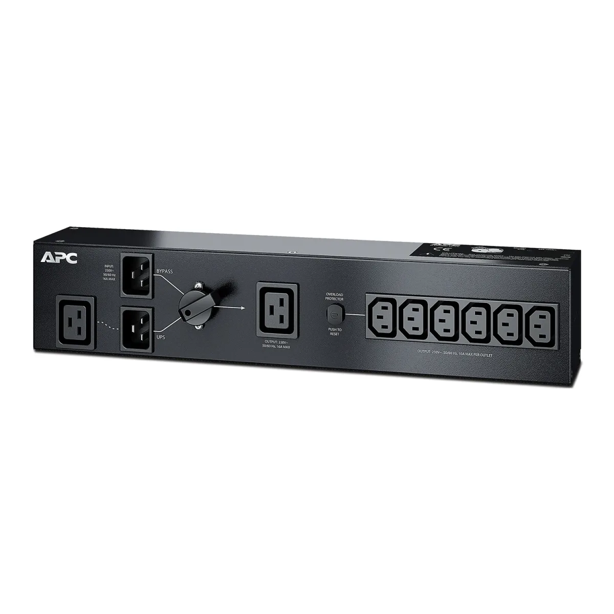 APC SBP3000RMI Service Bypass Panel 230V 16A Bbm Iec C20 Input
