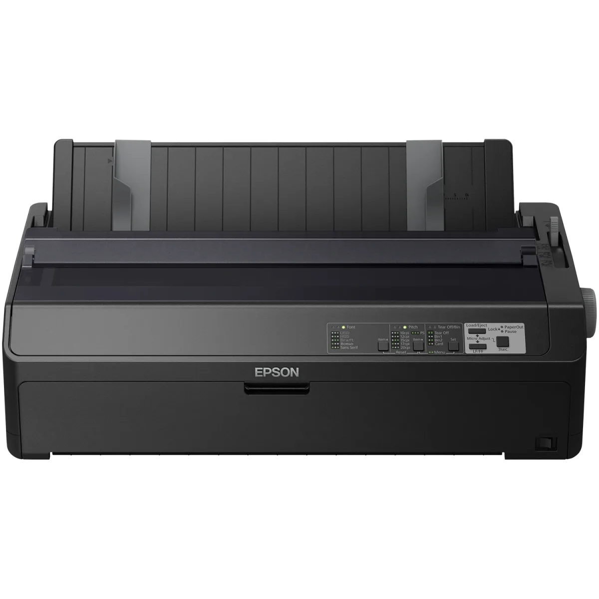 Epson FX 2190IIN - Printer - B/W - dot-matrix - Roll (21.6 cm), 406.4 mm (width), 420 x 364 mm - 240 x 144 dpi - 9 pin - up to 738 char/sec - parallel, USB 2.0, LAN, serial