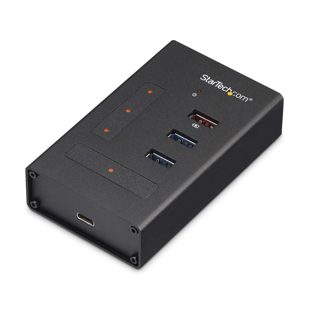 Startech 4 Port USB 3.0 Hub, USB Type-A to 1x USB-C & 3x USB-A, Commercial Metal USB Hub, SuperSpeed 5Gbps USB 3.1/3.2 Gen 1, Self Powered, BC 1.2 Fast Charge/Sync, Mountable/Rugged - Windows/macOS/Linux (HB30A3A1CST) - Hub - 3 x SuperSpeed USB 3.0 + 1 x USB-C - desktop - for P/N: SVA12M2NEUA, SVA12M5NA