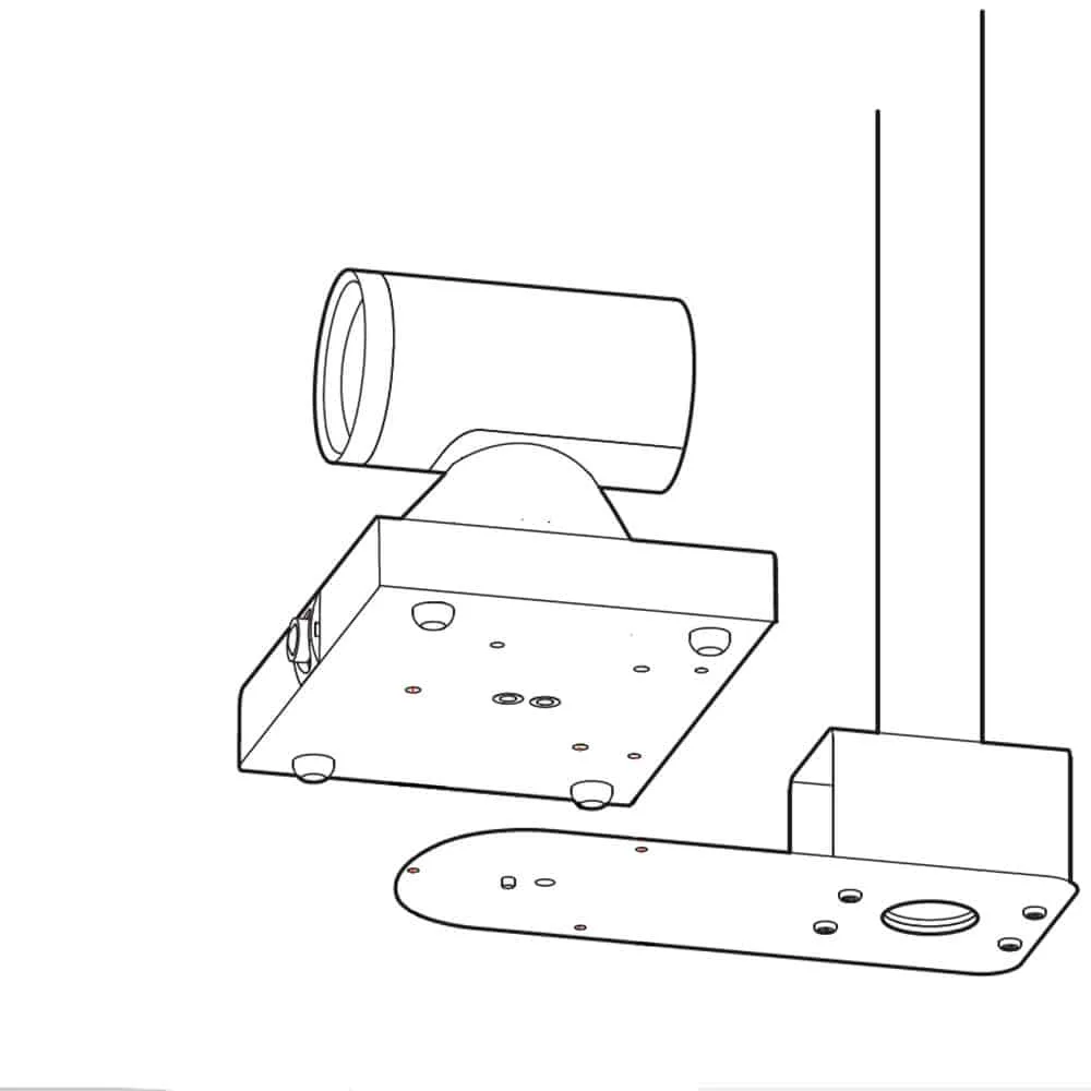 HP Poly - Mounting kit (ceiling mount) - for camera