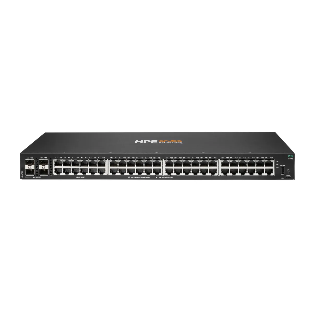 HPE JL676A Aruba 6100 48G 4SFP+ Swch Stock