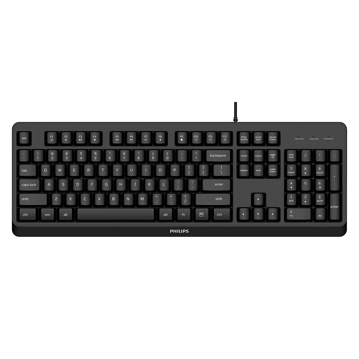 Philips Wired Keyboard SPK6207BL