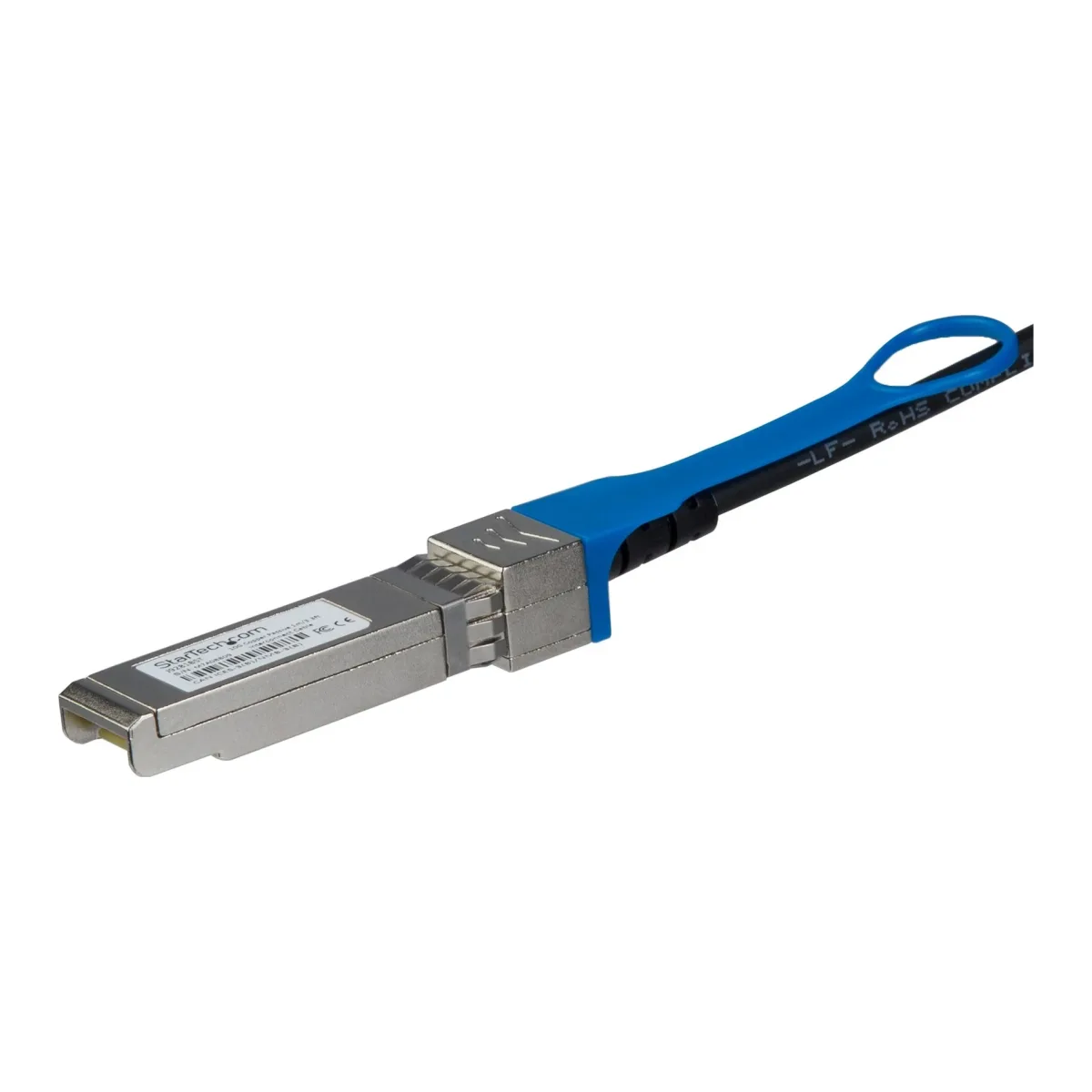 Startech HPE J9281B Compatible 1m 10G SFP+ to SFP+ DAC Twinax, 10 GbE SFP+ Copper DAC 10 Gbps Low Power Passive Mini GBIC/Transceiver Module DAC Firepower 1040, 10 Gbps SFP+ Cable - Lifetime Warranty (J9281BST) - 10GBase direct attach cable - SFP+ latched to SFP+ latched - 1 m - twinaxial - SFF-8431/SFF-8432 - passive - black
