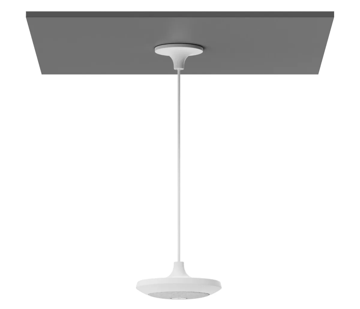 Logitech - Mounting kit (ceiling mount, mic holder) - for microphone - white - ceiling mountable, pendant