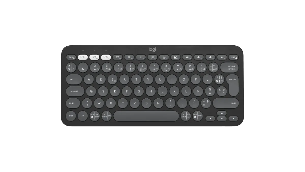 Logitech 920-011803 Pebble Keys 2 K380S Tonal Graphite Fra BT N/A CENTRAL-419
