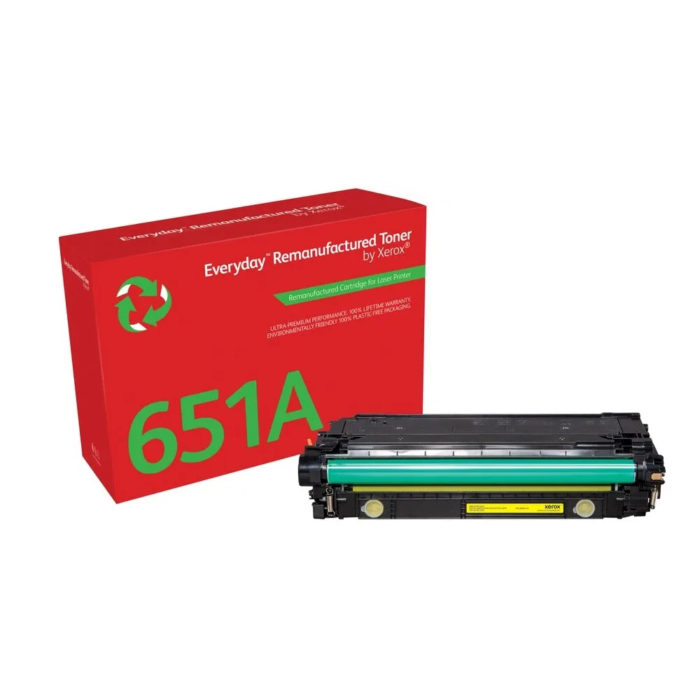 Xerox 006R04149 Toner Yellow Cartridge Equivalent to Hp 651A/650A/