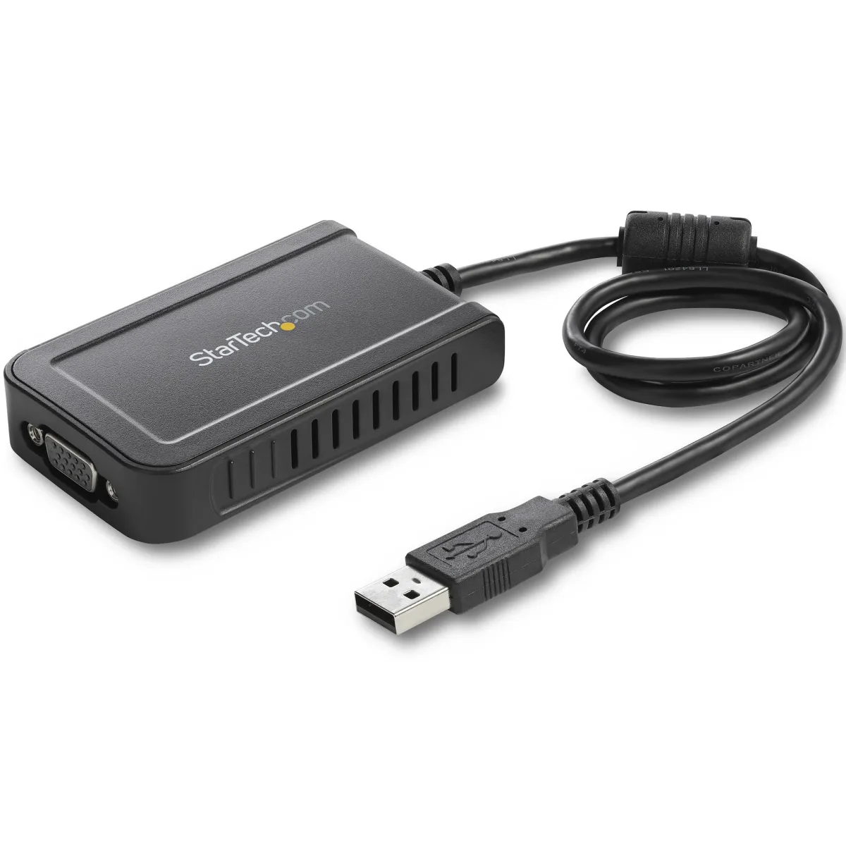 StarTech USB to VGA Adapter - 1920x1200 - External Video & Graphics Card - Dual Monitor Display Adapter - Supports Windows (USB2VGAE3)