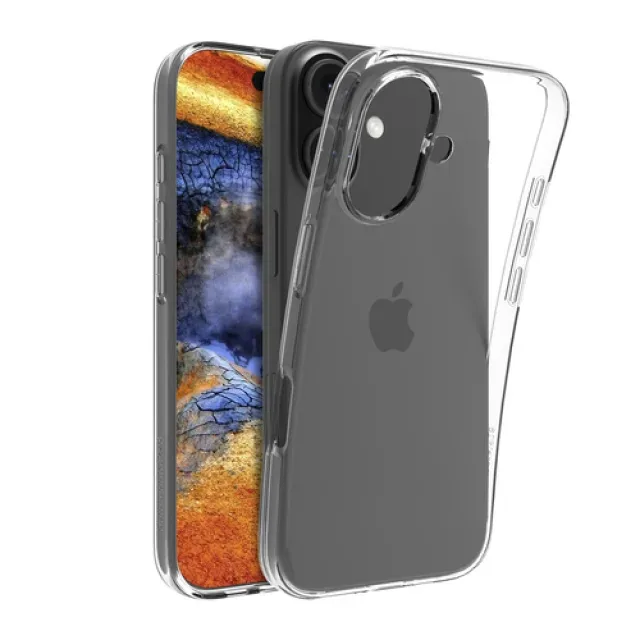 dbramante1928 Nuuk - Protective cover for mobile phone - bulk - plastic - clear - for Apple iPhone 17