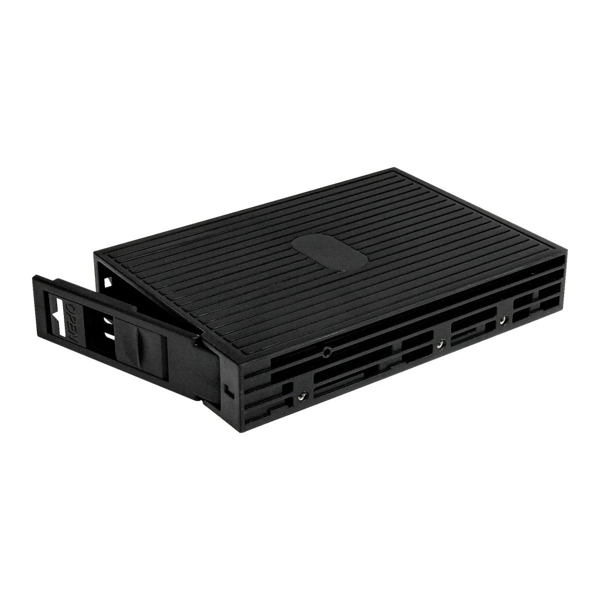 Startech 2.5in SATA/SAS SSD/HDD to 3.5in SATA Hard Drive Converter - Storage bay adapter - 3.5" to 2.5" - black - 25SATSAS35 - Storage bay adapter - 3.5" to 2.5" - black
