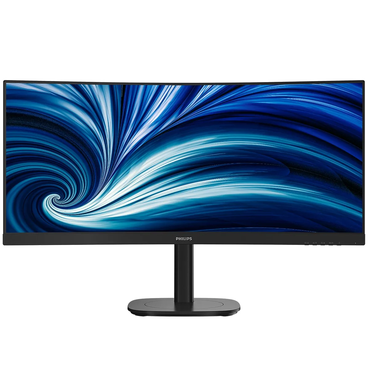 Philips 34B2N3500C - 3000 Series - LED monitor - curved - 34" - 3440 x 1440 WQHD @ 120 Hz - VA - 3500:1 - HDR10 - 2xHDMI, DisplayPort - speakers - black