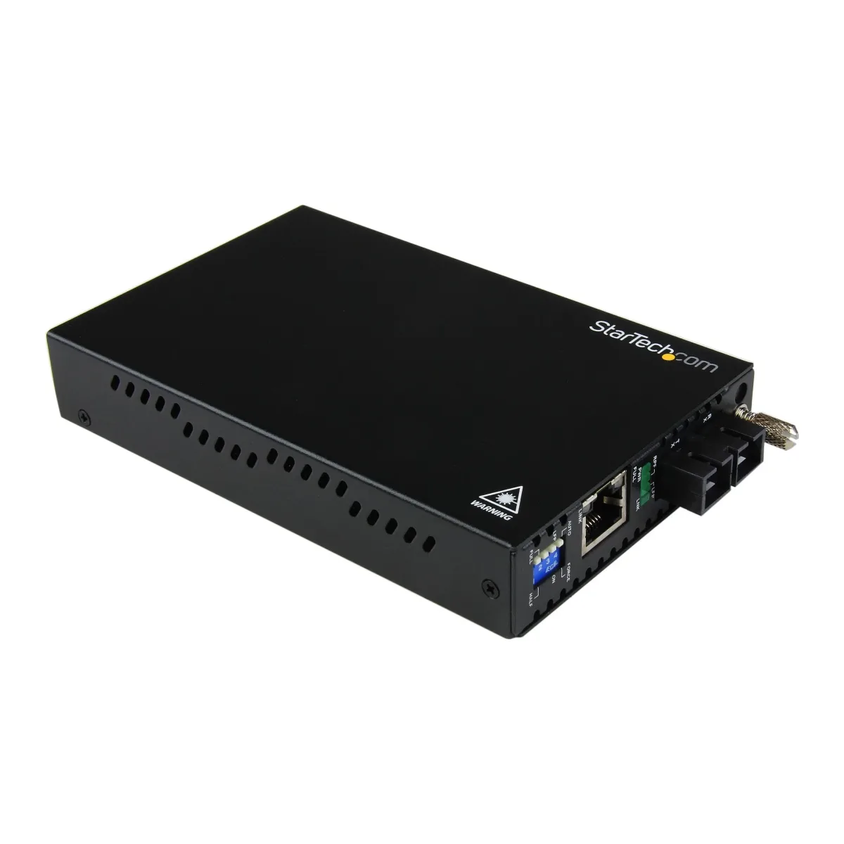 Startech Multimode (MM) SC Fiber Media Converter for 1Gbe Network - 550m Range - Gigabit Ethernet -Remote Monitoring - 850nm (ET91000SC2) - Fibre media converter - 1GbE - 1000Base-LX, 1000Base-SX, 1000Base-T - RJ-45 / SC multi-mode - up to 550 m - 850 nm - for P/N: ETCHS2U, SVA12M2NEUA, SVA12M5NA