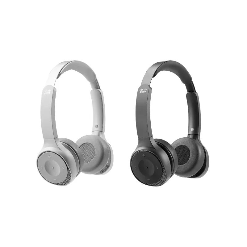 Cisco Headset 722 - Headset - on-ear - Bluetooth - wireless - carbon black - Cisco Webex Certified