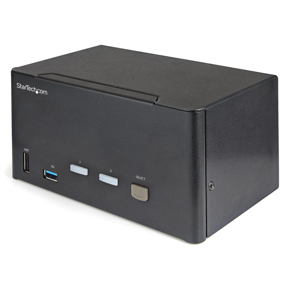 Startech 2 Port Triple Monitor DisplayPort KVM Switch, 4K 60Hz UHD HDR, Desktop 4K DP 1.2 KVM with 2 Port USB 3.0 Hub (5Gbps) & 4x USB 2.0 HID Ports, Audio, Hotkey Switching, TAA - Keyboard/Video/Mouse Switch - KVM / audio switch - 2 x KVM / audio - desktop - TAA Compliant