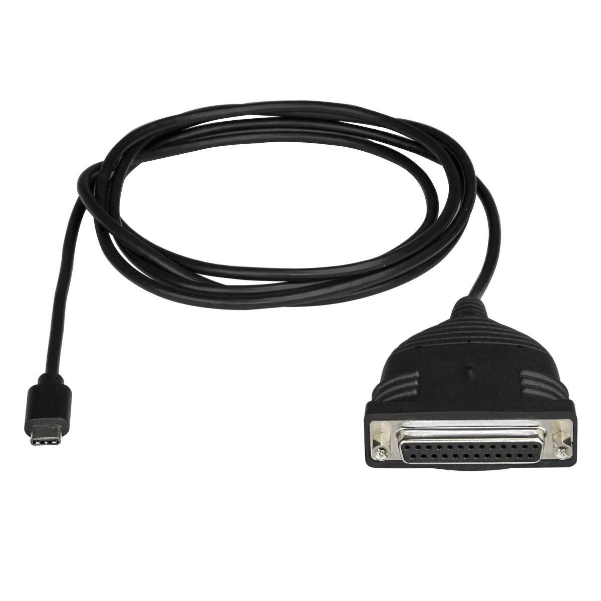 Startech ICUSBCPLLD25 USB C to Parallel Printer Cable USB to DB25 Printer Cable