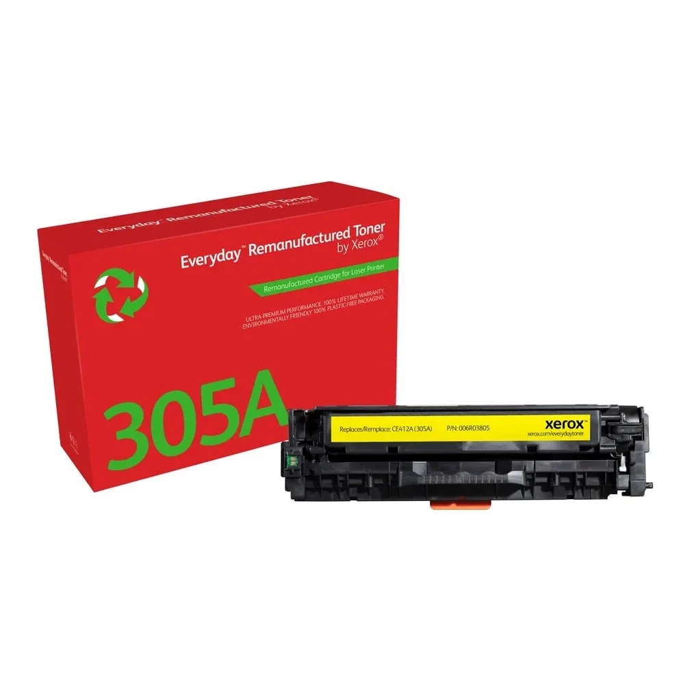 Xerox 006R03805 Yellow Toner Cartridge Like Hp 305A for Color Laserjet Pro 300