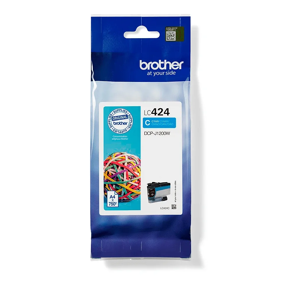 LC424C Ink for MINI19 Biz-SL Single Pack. Prints About 750 Pa