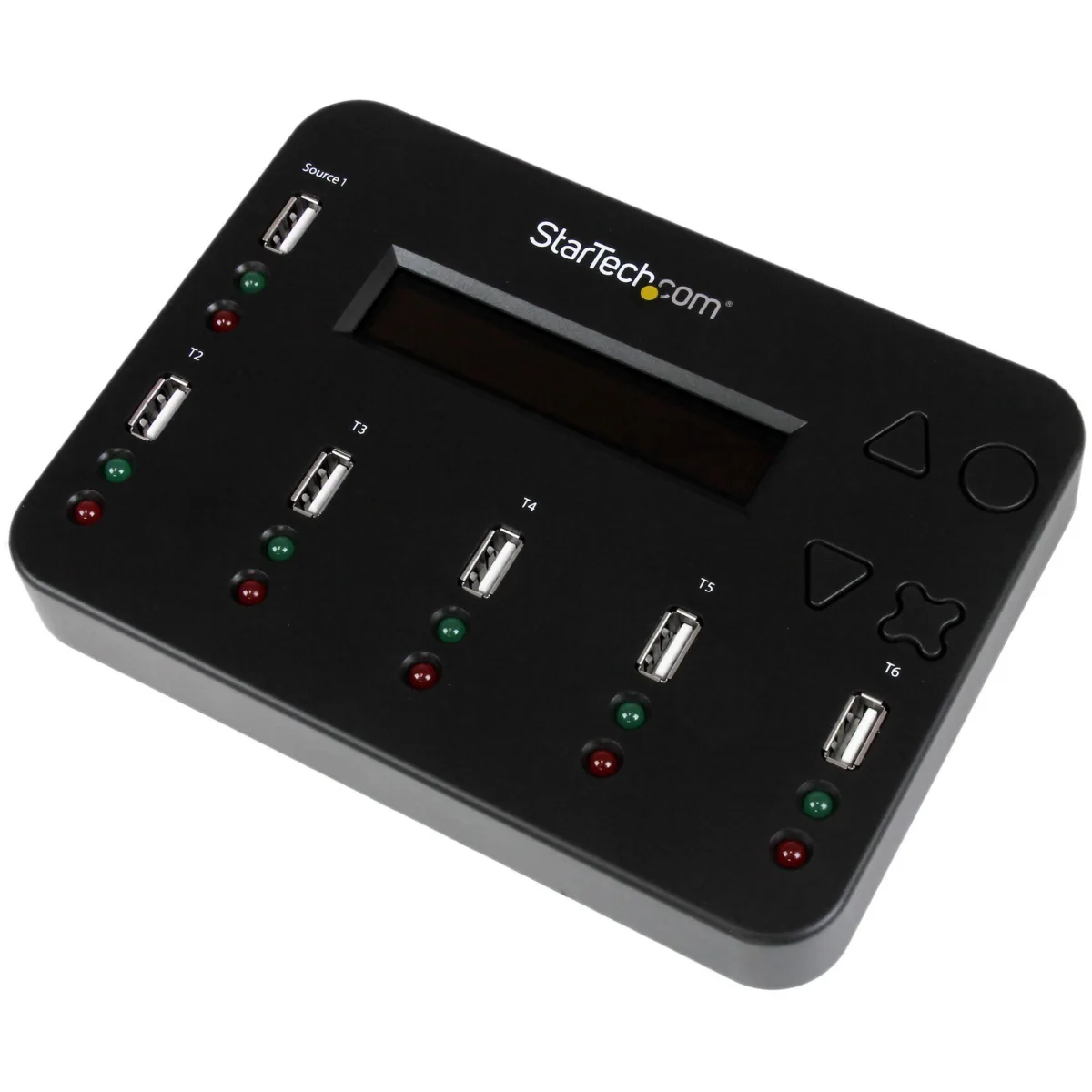 StarTech Standalone 1:5 USB Flash Drive Duplicator and Eraser - Flash Drive (USB 3.0/2.0/1.1) Copier - 2 Duplication Modes (USBDUP15) - USB drive duplicator - 5 bays