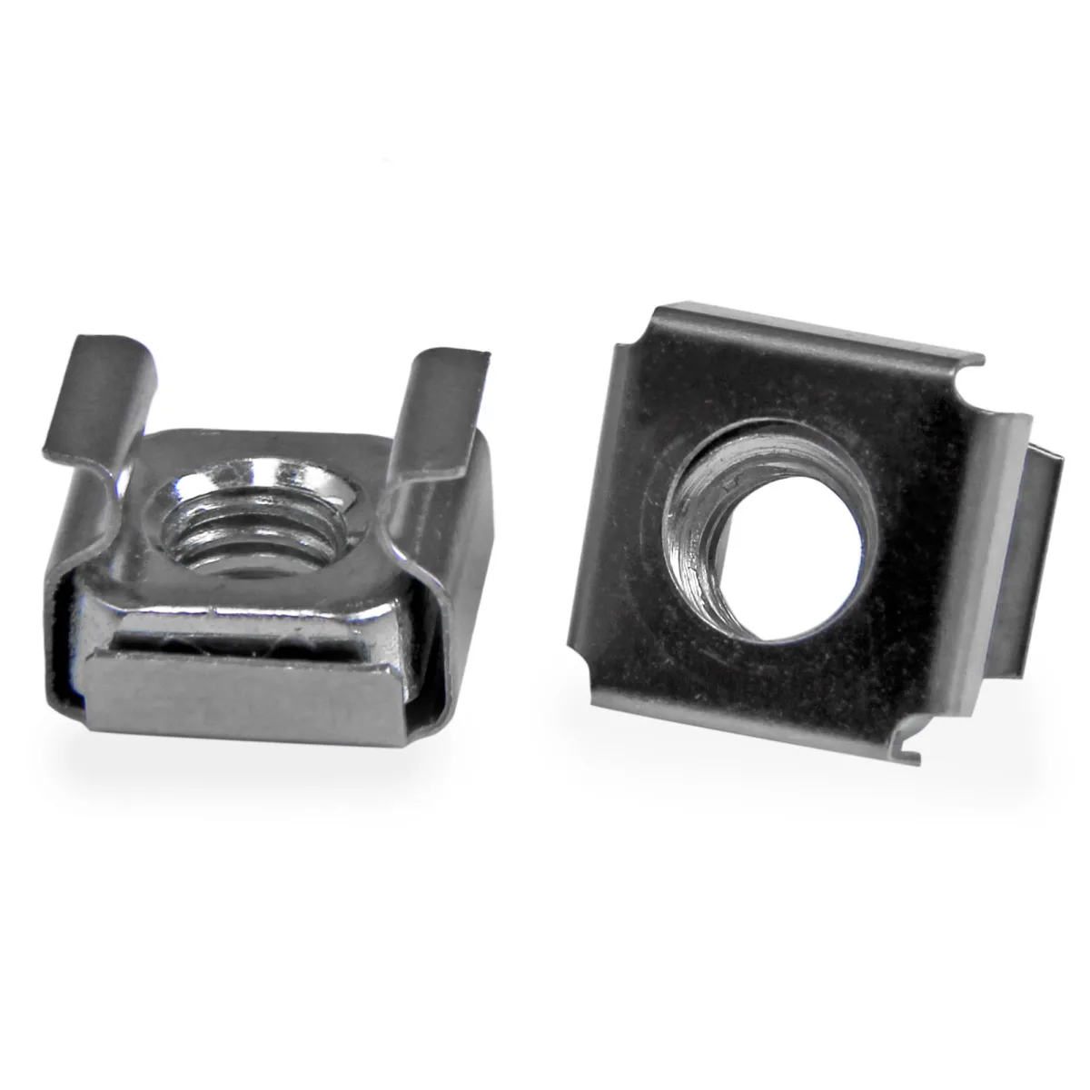 Startech M6 Cage Nuts - 100 Pack - M6 Mounting Cage Nuts for Server Rack & Cabinet (CABCAGENTS62)