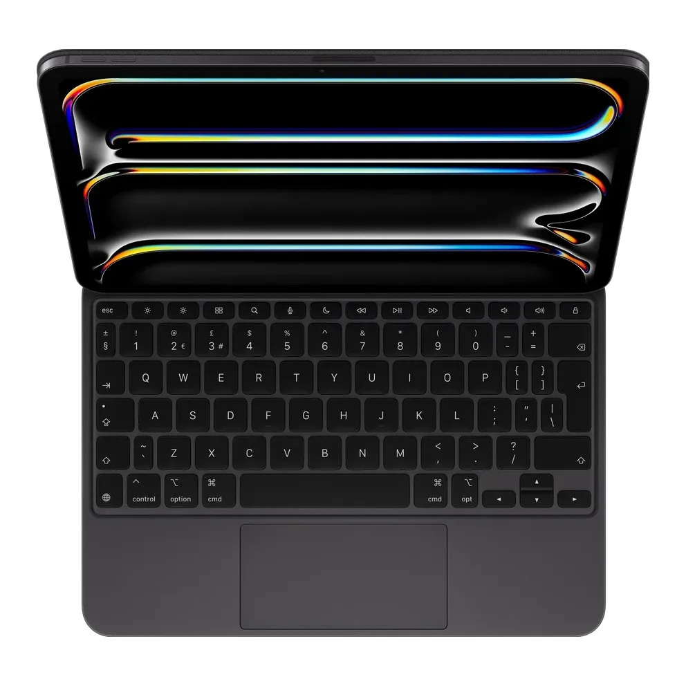 Apple Magic Keyboard - Keyboard and folio case - with trackpad - backlit - Apple Smart connector - QWERTY - UK - black - for 11-inch iPad Pro (M4, M5)