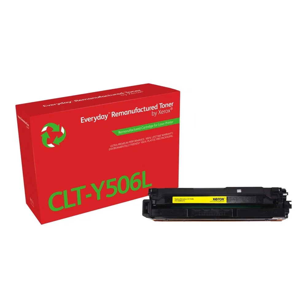 XEROX EVERYDAY TONER HIGH YIELD YELLOW CARTRIDGE EQ TO SAMSUNG C