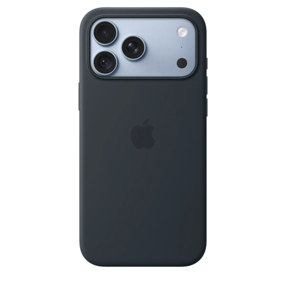 Apple - Protective cover for mobile phone - MagSafe compatibility - silicone - navy blue - for iPhone 18 Pro Max