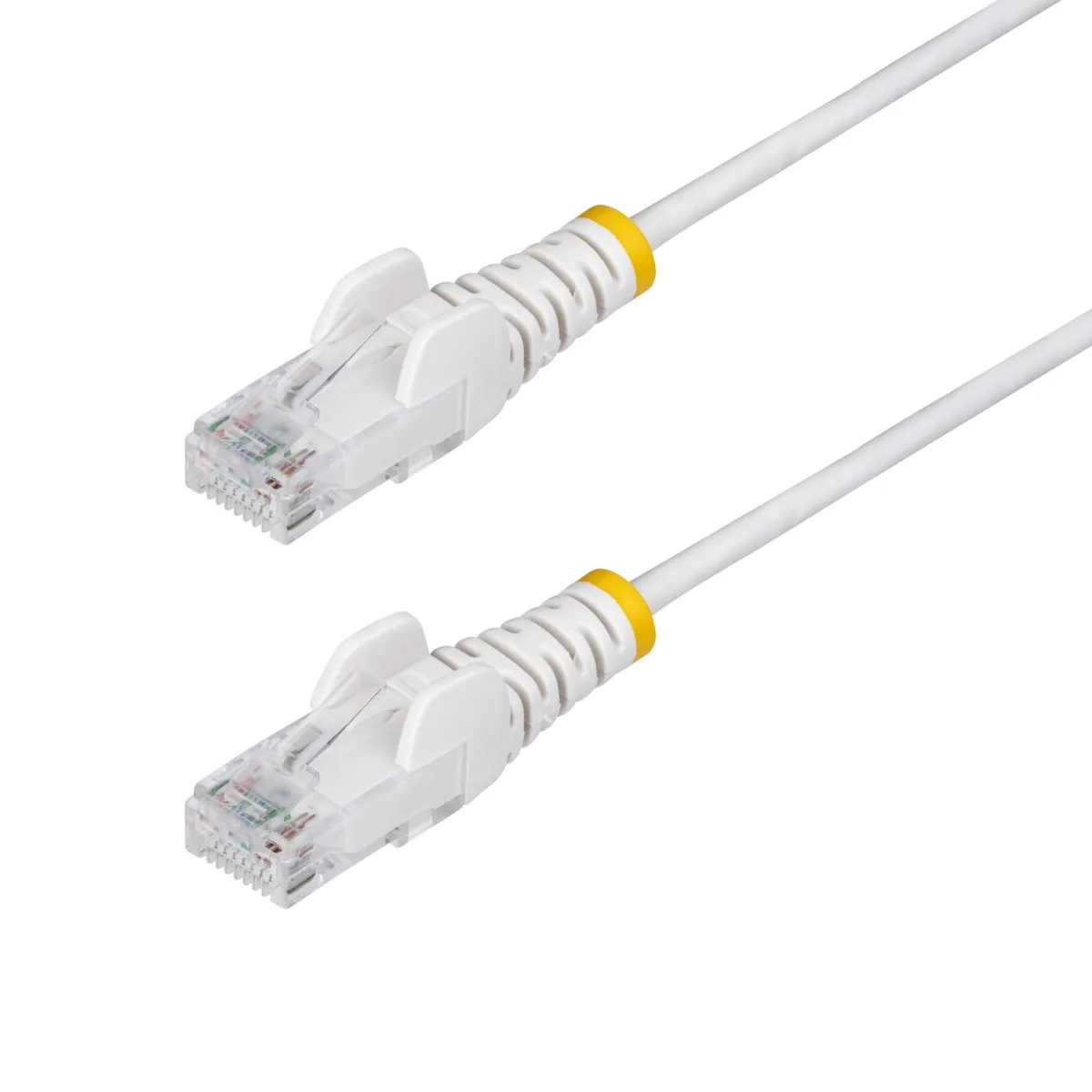 Startech 5m White Slim CAT6 Ethernet Cable, Snagless, 28AWG, LSZH - Patch cable - RJ-45 (M) to RJ-45 (M) - 5 m - 3.6 mm - UTP - CAT 5/5e/6 - IEEE 802.3bt - halogen-free, snagless - white