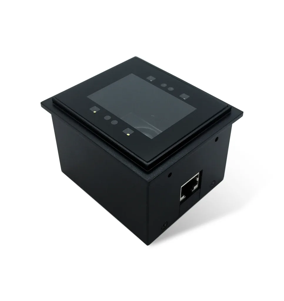 2D CMOS FIX MOUNT READER FOR KIOSK INTEGRATION W/ FLUSH GLASS