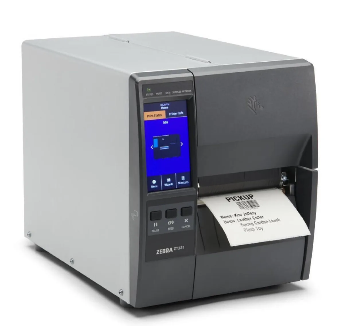 Zebra ZT23142-D0E000FZ DT Printer ZT231 4" 203 DPI EU/UK USB Serial Ethernet Btle Usbhost Ezpl