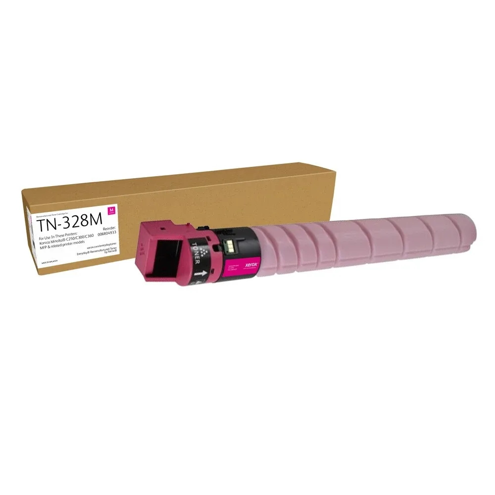 Xerox 006R04933 Everyday Remanufact. Toner Repl Konica M TN-328M Magenta AAV8350