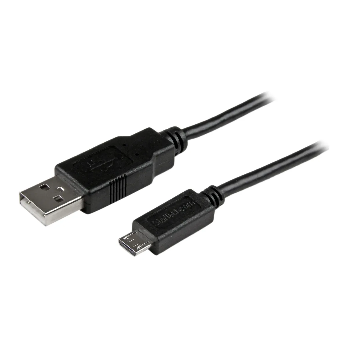 StarTech 1m Mobile Charge Sync USB to Slim Micro USB Cable M/M - USB cable - Micro-USB Type B (M) to USB (M) - USB 2.0 - 1 m - black