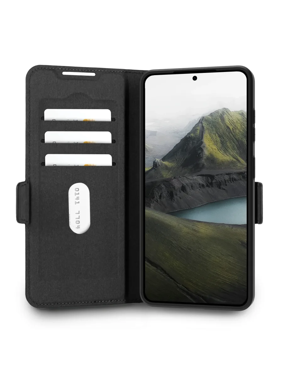 dbramante1928 Oslo Pro - Flip cover for mobile phone - plastic - black - for Samsung Galaxy S26