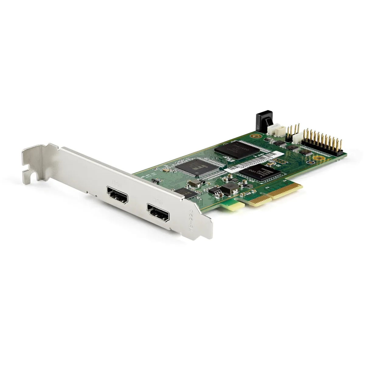 StarTech PCIe HDMI Capture Card, 4K 60Hz PCI Express HDMI 2.0 Capture Card w/ HDR10, UHD Video Capture Device for Desktop, PCIe x4 Video Recorder/Adapter/Live Streaming, H.264 Support - Video Capture/Recording (PEXHDCAP4K)