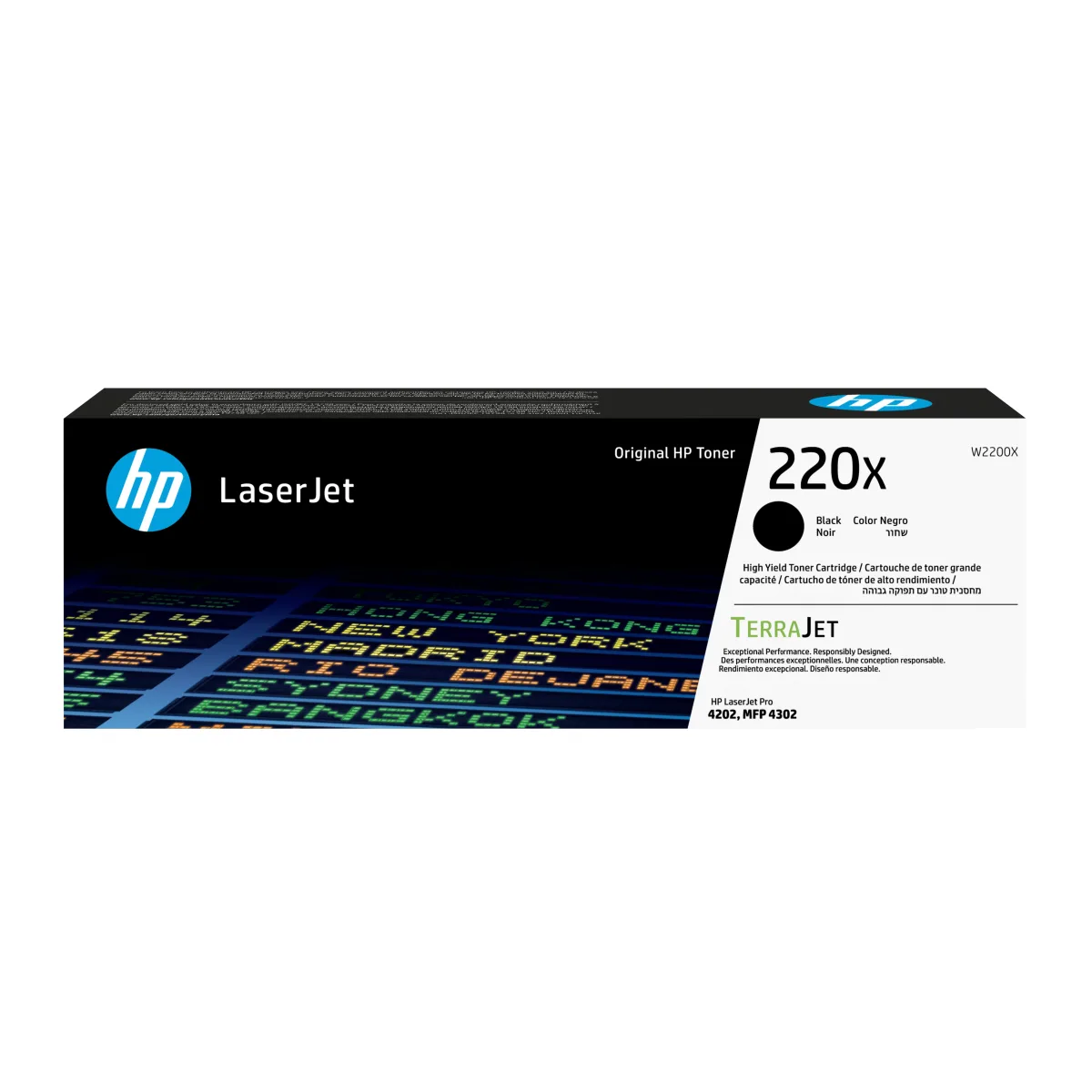 HP 220X BLACK ORIGINAL LASERJET TONER CARTRID