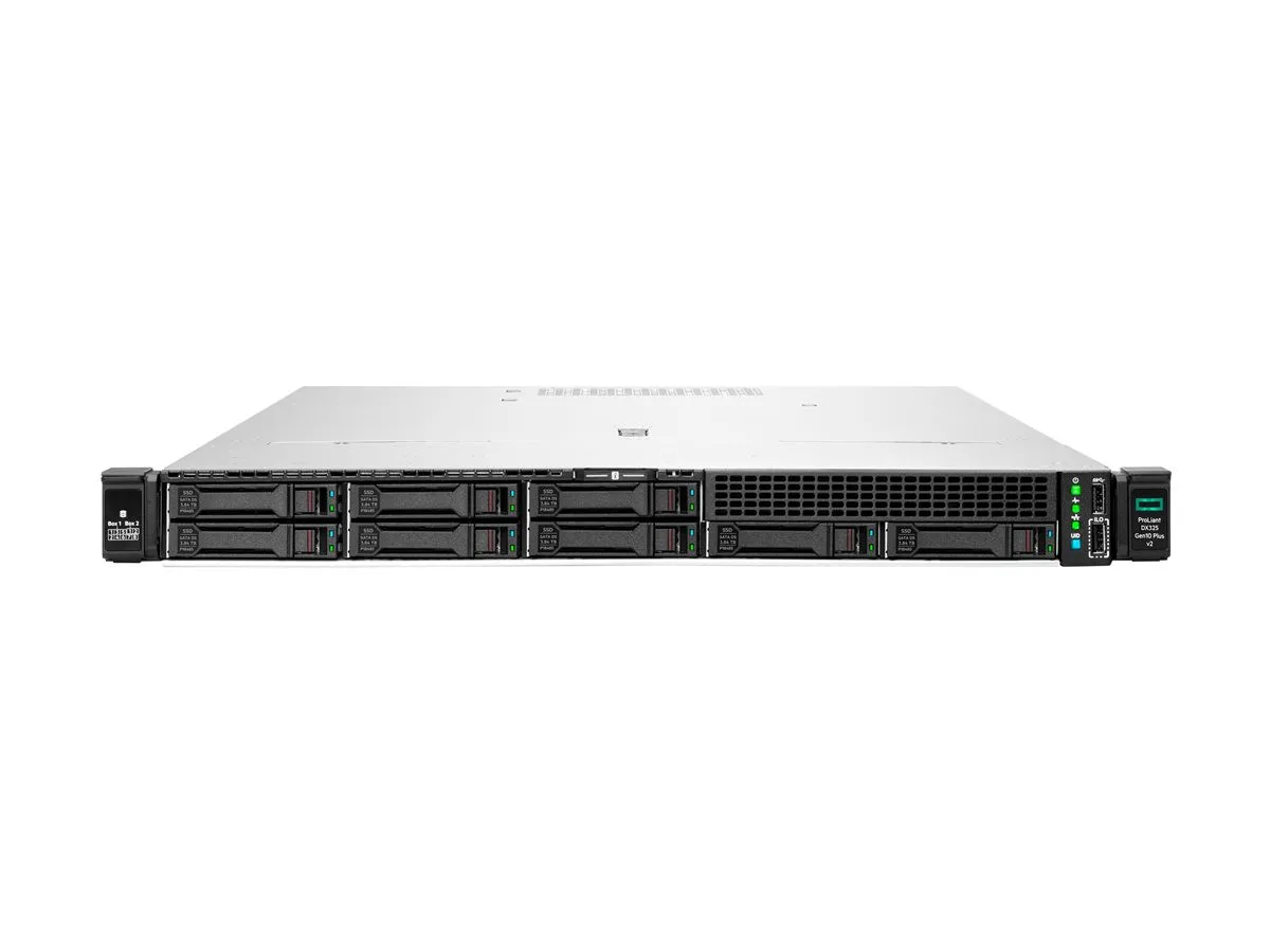 HPE ProLiant DL325 Gen10 Performance - Server - rack-mountable - 1U - 1-way - 1 x EPYC 7302P / up to 3.3 GHz - RAM 16 GB - SATA/SAS - hot-swap 2.5" bay(s) - no HDD - Gigabit Ethernet - monitor: none