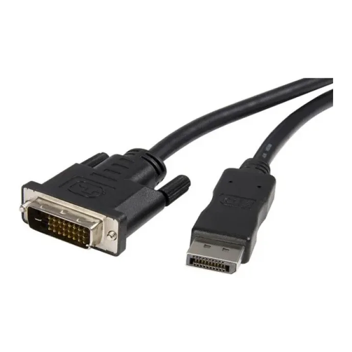 StarTech 10 ft DisplayPort to DVI Video Adapter Converter Cable - M/M (DP2DVIMM10) - DisplayPort cable - DisplayPort (M) to DVI-D (M) - 3 m - black - for P/N: DPPNLFM3, DPPNLFM3PW