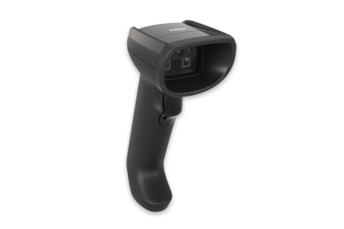 Zebra DS8208-SR50004VZR8 DS8208: Area Imager Sr Corded Rfid White Illumina 800MHZ Black