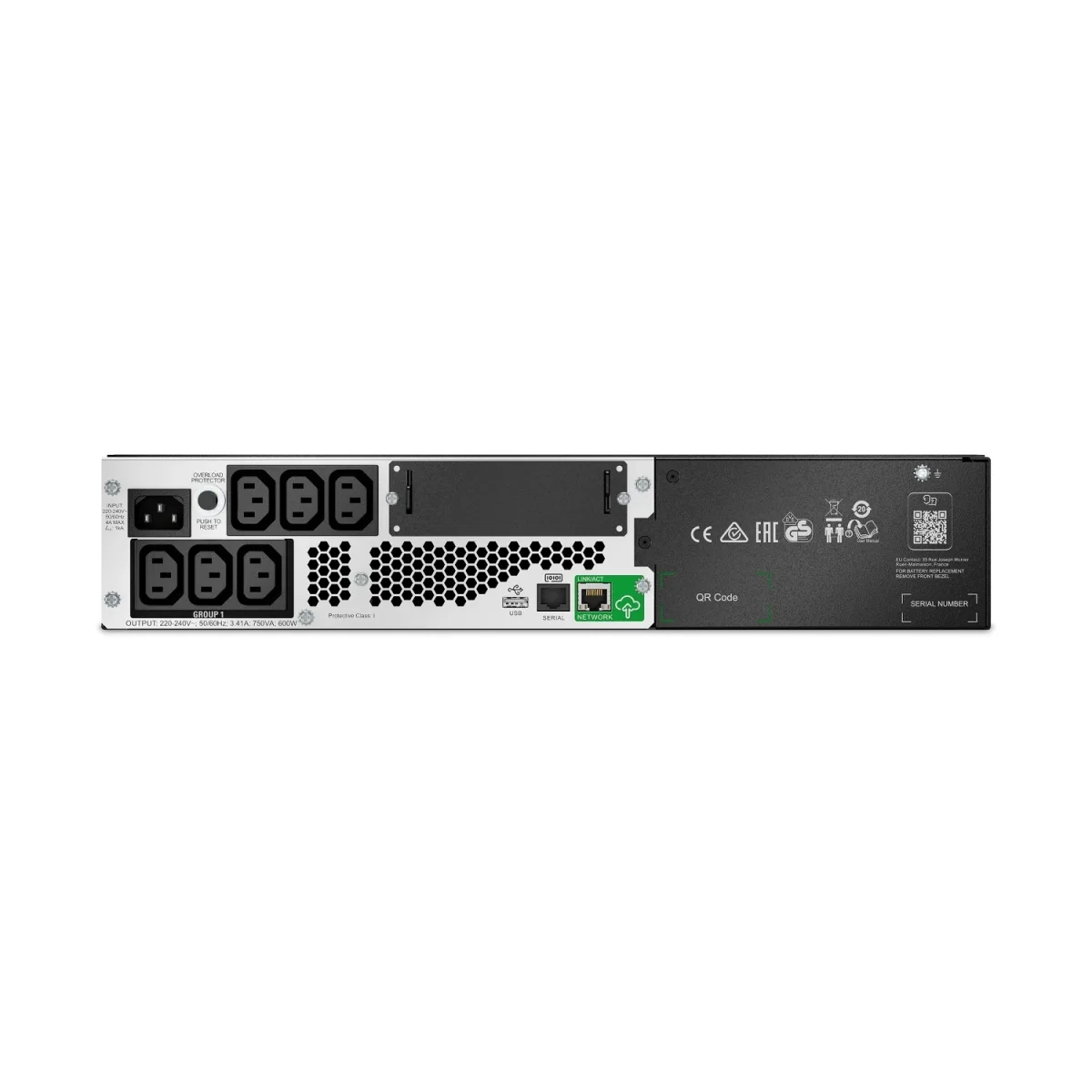 APC SMART-UPS LITHIUM ION SHORT DEPTH 750VA 230V WITH SMARTCONNE