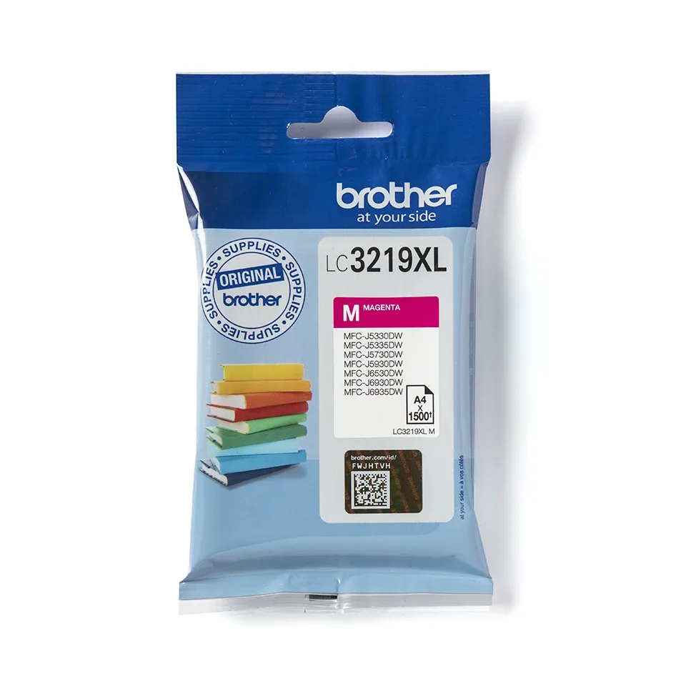 Brother LC3219XLM - XL - magenta - original - blister - ink cartridge - for Brother MFC-J5335DW, MFC-J5730DW, MFC-J5930DW, MFC-J6935DW