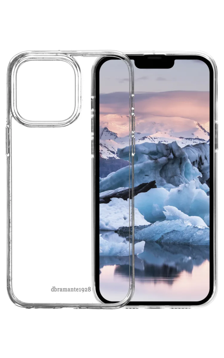 dbramante1928 Greenland - Back cover for mobile phone - 100% recycled plastic - clear - for Apple iPhone 14 Pro Max