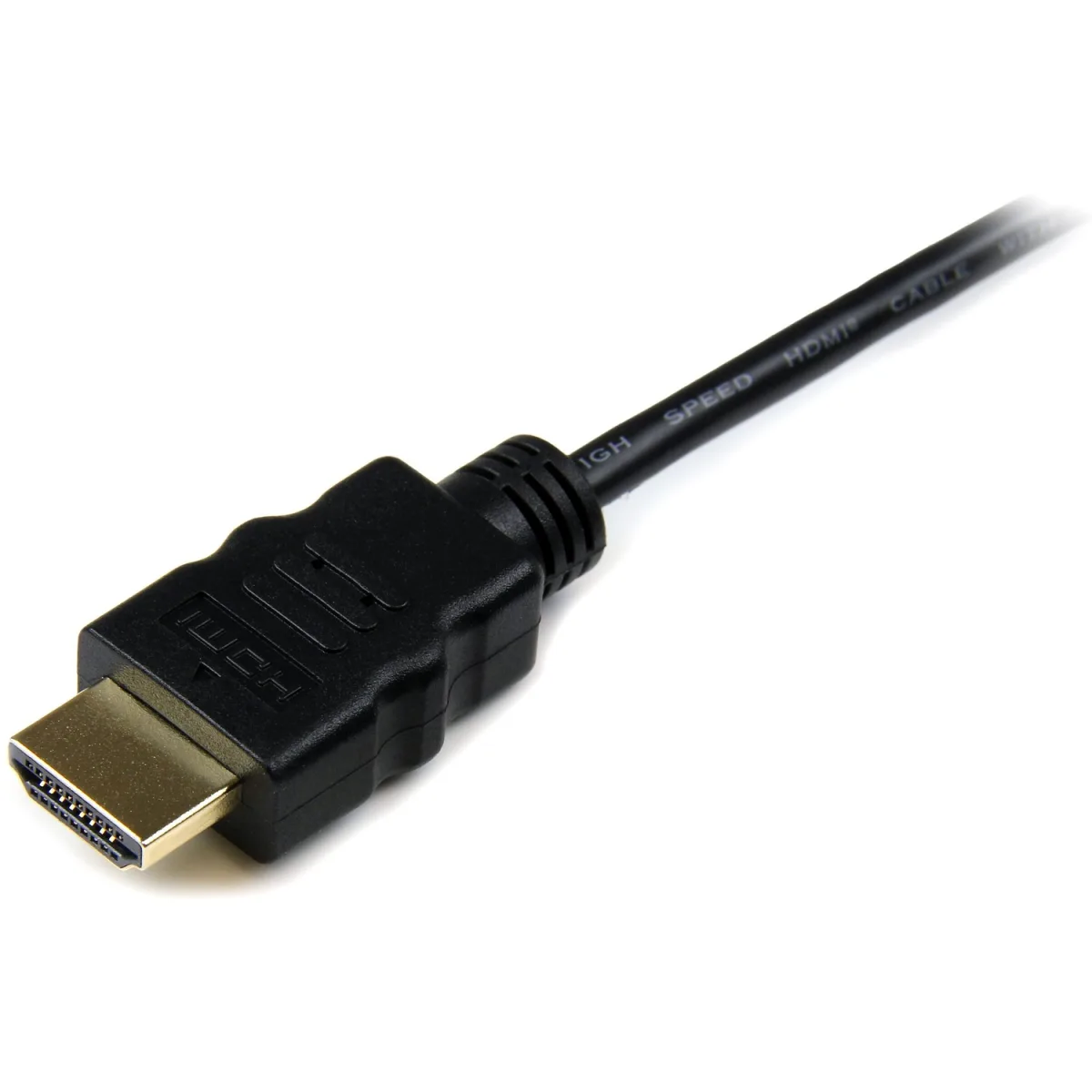 Startech 2m High Speed HDMI Cable with Ethernet HDMI to HDMI Micro - HDMI cable with Ethernet - HDMI male to 19 pin micro HDMI Type D male - 2 m - black