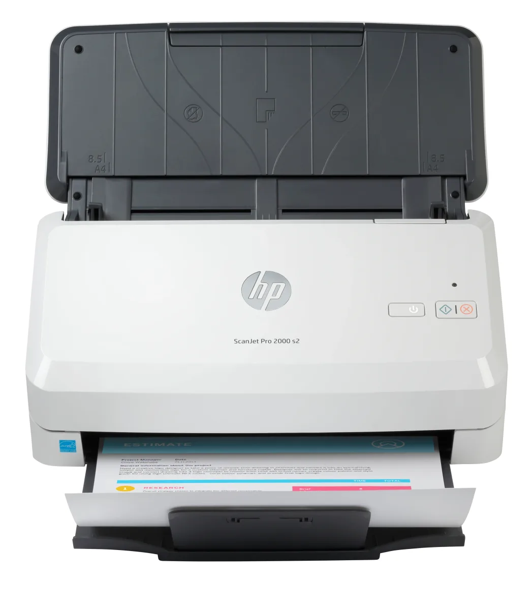 HP Scanjet Pro 2000 s2 Sheet-feed - Document scanner - Duplex - 216 x 3100 mm - 600 dpi x 600 dpi - up to 35 ppm (mono) - ADF (50 sheets) - up to 3500 scans per day - USB 3.0