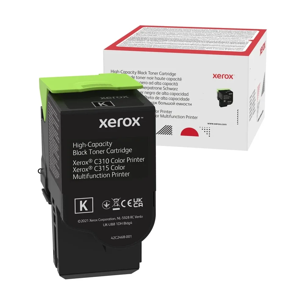 XEROX C310 CYAN HIGH CAPACITY TONER CARTRIDGE (8000 PAGES)